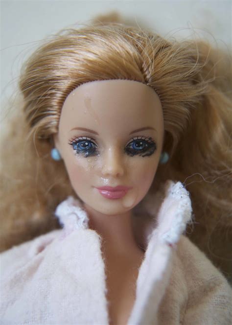 depressed barbie doll